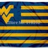 Seabow Flag Manufacturer Co., Limited WEST VIRGINIA MOUNTAINEERS AMERICAN Flag 150X90CM NCAA 3x5 FT Banner 100D Polyester Custom Flag Grommets 6038,free Shipping