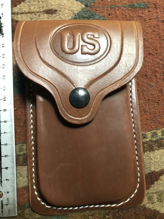 The American Store Military Clothing & Accessories Western Leather Holster & Magazine Pouch Fits Colt 45 Model 1911 Springfield Ruger Remington RIA Citadel Kimber 7 The American Store Military Clothing & Accessories Western Leather Holster & Magazine Pouch Fits Colt 45 Model 1911 Springfield Ruger Remington RIA Citadel Kimber