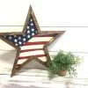 RiOakWesternDesign Wood Stars - Fourth Of July Decor - Americana Decor - Star Decor - Rustic Home Decor - American Flag Wall Hanging - Rustic Wood Star