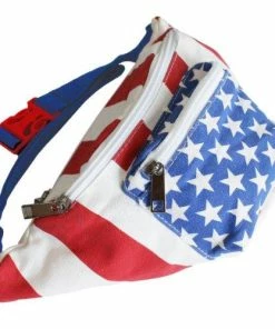 Extreme 80s X80 American Flag Fanny Pack