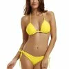 Women Clothing Zeraca Women's Tie Side Bottom Triangle Bikini Swimsuits