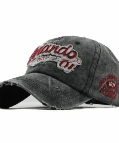 FLB Official Store [FLB] Brand Men Baseball Caps Dad Casquette Women Snapback Caps Bone Hats For Men Fashion Vintage Gorras Letter Cotton Cap F111