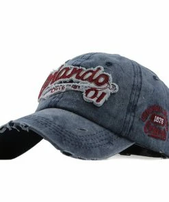 FLB Official Store [FLB] Brand Men Baseball Caps Dad Casquette Women Snapback Caps Bone Hats For Men Fashion Vintage Gorras Letter Cotton Cap F111