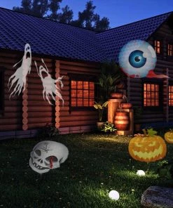 GERUITE Lighting Online Store Laser Christmas Lights 16 Patterns Christmas Laser Snowflake Projector Outdoor LED Waterproof Disco Lights Home Garden Star Light Indoor Decoration