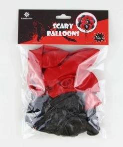 Online American Store 16pcs Fun & Scary Assorted Printed Halloween Party Balloons Trick Or Treat Orange Black Latex Balloons Zombie Party Fun