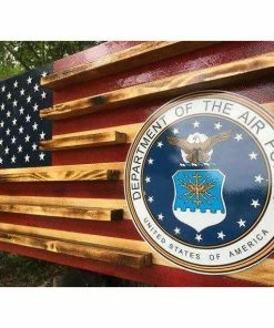 The American Store Concealment Flags 19x36 Air Force American Flag Challenge 90- 100 Coin Holder