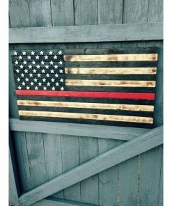 The American Store 19x36 Thin Red Line Flag
