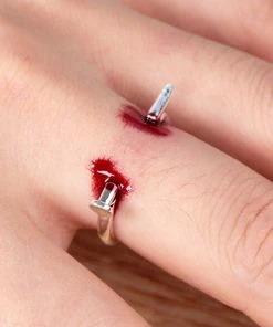 NUOLUX Fashioning Store 1PC Adjustable Nails Halloween Creative Unisex Horrifying Finger Ring Ring Simple Style For Halloween Party Women Gifts Halloween Accessories 12 NUOLUX Fashioning Store 1PC Adjustable Nails Halloween Creative Unisex Horrifying Finger Ring Ring Simple Style For Halloween Party Women Gifts Halloween Accessories