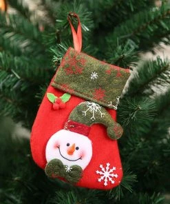 Super Dancing Queen Christmas Ornaments 1PC Christmas Stockings Hanging Christmas Tree Decoration Ornaments New Year Candy Bag Gifts Socks Stocking Xmas Ornament S35