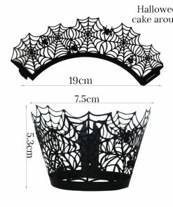 The Wheat Party Store 1PC Halloween Props Window Prop Warning Line Plastic Skull Head Warning Tape Signs Halloween Decoration Witch Balloons Lot