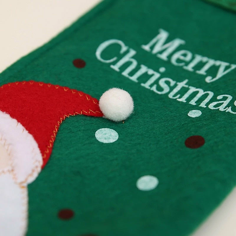 Online American Store 1Pc Christmas Gift Wrap Storage Merry Christmas Wine Holder Bags 2 Designs Hotel Christmas Decoration Best Present 9 Online American Store 1Pc Christmas Gift Wrap Storage Merry Christmas Wine Holder Bags 2 Designs Hotel Christmas Decoration Best Present