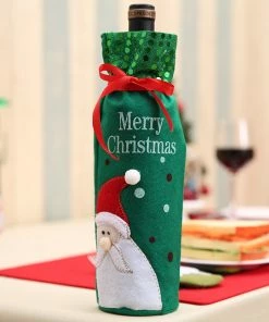 Online American Store 1Pc Christmas Gift Wrap Storage Merry Christmas Wine Holder Bags 2 Designs Hotel Christmas Decoration Best Present 14 Online American Store 1Pc Christmas Gift Wrap Storage Merry Christmas Wine Holder Bags 2 Designs Hotel Christmas Decoration Best Present