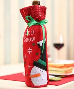 Online American Store 1Pc Christmas Gift Wrap Storage Merry Christmas Wine Holder Bags 2 Designs Hotel Christmas Decoration Best Present 13 Online American Store 1Pc Christmas Gift Wrap Storage Merry Christmas Wine Holder Bags 2 Designs Hotel Christmas Decoration Best Present
