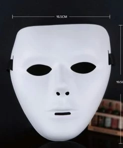 Hommy Store Halloween Mask 1Pc Cool PVC Mask Ghost Dance Masks Hip Hop Mask White Night Lights For Home Bar Nightclub Party Props Supplies 21 Hommy Store Halloween Mask 1Pc Cool PVC Mask Ghost Dance Masks Hip Hop Mask White Night Lights For Home Bar Nightclub Party Props Supplies