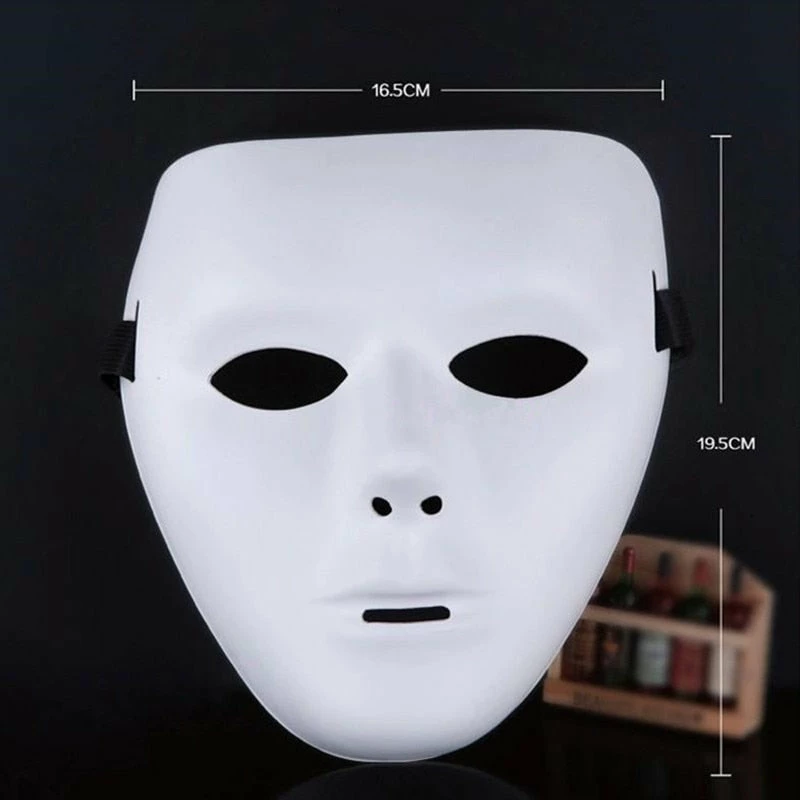 Hommy Store Halloween Mask 1Pc Cool PVC Mask Ghost Dance Masks Hip Hop Mask White Night Lights For Home Bar Nightclub Party Props Supplies 12 Hommy Store Halloween Mask 1Pc Cool PVC Mask Ghost Dance Masks Hip Hop Mask White Night Lights For Home Bar Nightclub Party Props Supplies