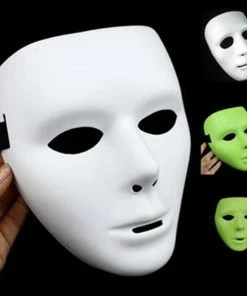Hommy Store Halloween Mask 1Pc Cool PVC Mask Ghost Dance Masks Hip Hop Mask White Night Lights For Home Bar Nightclub Party Props Supplies 16 Hommy Store Halloween Mask 1Pc Cool PVC Mask Ghost Dance Masks Hip Hop Mask White Night Lights For Home Bar Nightclub Party Props Supplies