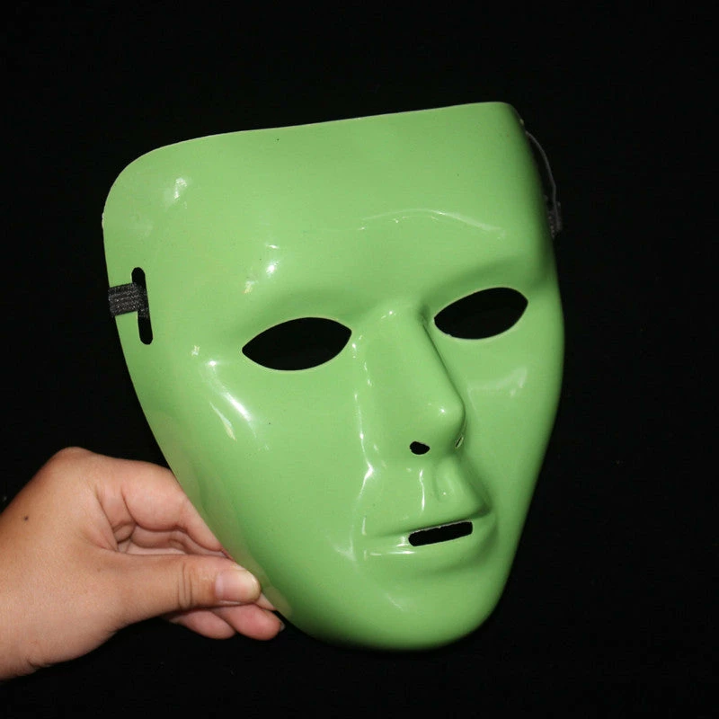 Hommy Store Halloween Mask 1Pc Cool PVC Mask Ghost Dance Masks Hip Hop Mask White Night Lights For Home Bar Nightclub Party Props Supplies 6 Hommy Store Halloween Mask 1Pc Cool PVC Mask Ghost Dance Masks Hip Hop Mask White Night Lights For Home Bar Nightclub Party Props Supplies