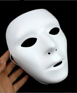 Hommy Store Halloween Mask 1Pc Cool PVC Mask Ghost Dance Masks Hip Hop Mask White Night Lights For Home Bar Nightclub Party Props Supplies 14 Hommy Store Halloween Mask 1Pc Cool PVC Mask Ghost Dance Masks Hip Hop Mask White Night Lights For Home Bar Nightclub Party Props Supplies