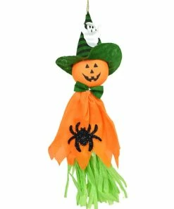 The American Store 1Pc Halloween Party Decoration Horror Ghost Kids Trick Hanging Garland Decoration Witches Pendant Props Decoration Hanging Ghost