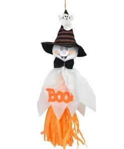 The American Store 1Pc Halloween Party Decoration Horror Ghost Kids Trick Hanging Garland Decoration Witches Pendant Props Decoration Hanging Ghost