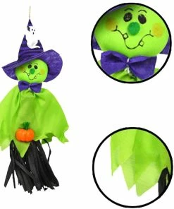 The American Store 1Pc Halloween Party Decoration Horror Ghost Kids Trick Hanging Garland Decoration Witches Pendant Props Decoration Hanging Ghost