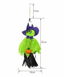 The American Store 1Pc Halloween Party Decoration Horror Ghost Kids Trick Hanging Garland Decoration Witches Pendant Props Decoration Hanging Ghost