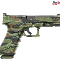 The American Store Camouflage GunSkins With Vietnam Tiger Stripe- Fit Any Semi-Automatic Pistol
