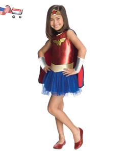 KIDS PARTY Halloween Kids Costumes New Deluxe Wonder Woman Movie Costume Dress For Girls Superhero Theme Halloween Costume Party Dress