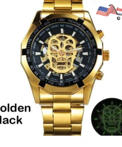 Onlineamericanstore Skeleton Steampunk Auto Mechanical Mens Watch - Best Fathers Day Gift, Husband Gift, Boyfriend Gift, Anniversary Gift, Free Shipping Halloween Jewelry 18 Onlineamericanstore Skeleton Steampunk Auto Mechanical Mens Watch - Best Fathers Day Gift, Husband Gift, Boyfriend Gift, Anniversary Gift, Free Shipping Halloween Jewelry