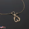 Medical Student Custom Stethoscope Necklace Gift | 18k GOLD FILL Graduation Gift | The American Store Custom Name Accessories