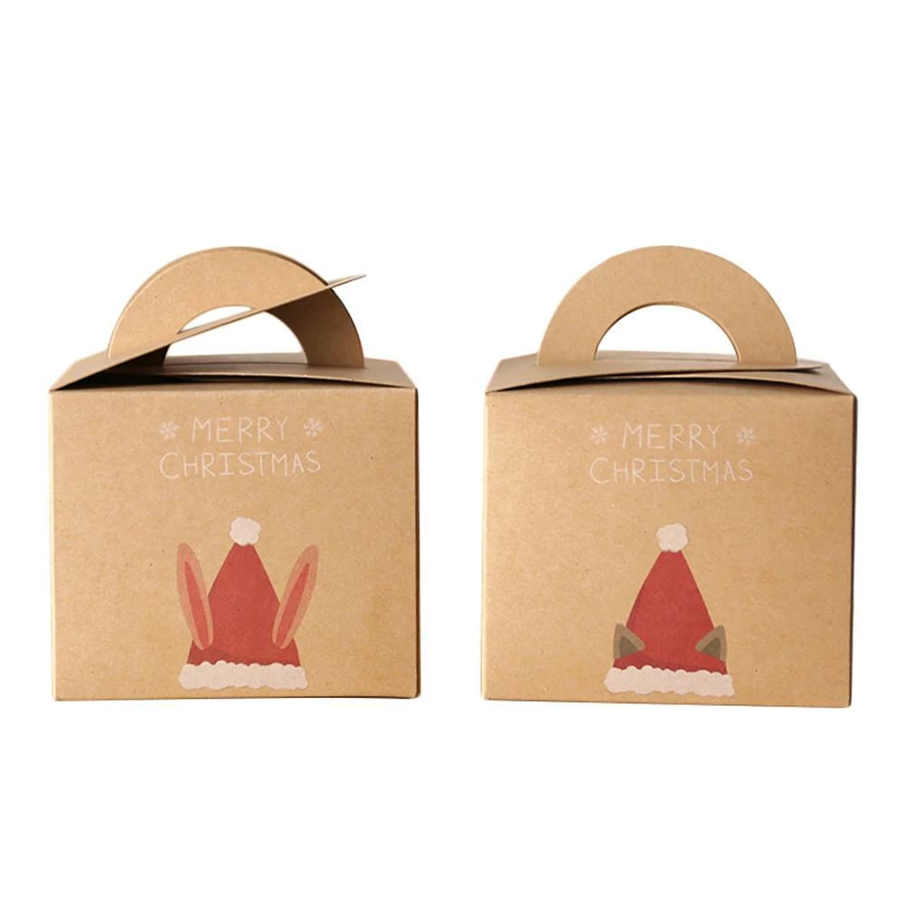 Online American Store 1pc/2pcs Merry Christmas Packaging Candy Box Christmas Eve Apple Box Party Cake Dessert Paper Box Festival Gift Wrap 5 Online American Store 1pc/2pcs Merry Christmas Packaging Candy Box Christmas Eve Apple Box Party Cake Dessert Paper Box Festival Gift Wrap