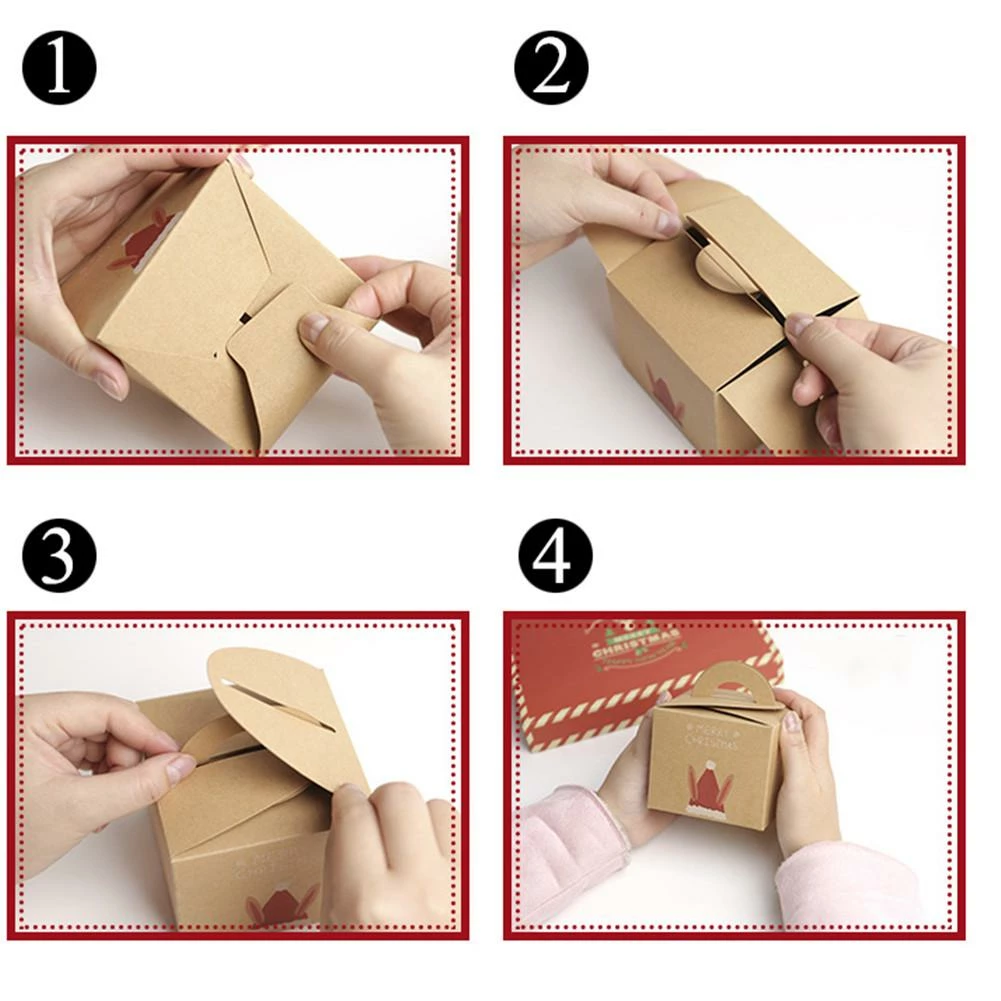 Online American Store 1pc/2pcs Merry Christmas Packaging Candy Box Christmas Eve Apple Box Party Cake Dessert Paper Box Festival Gift Wrap 10 Online American Store 1pc/2pcs Merry Christmas Packaging Candy Box Christmas Eve Apple Box Party Cake Dessert Paper Box Festival Gift Wrap