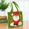 The American Store 1pc Creative Christmas Tree Snowman Santa Claus Candy Bag Handbag Home Party Decoration Gift Bag Christmas Supplies Christmas Gift Bag Collection