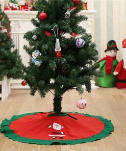 Petworld Store 1pc White Plush Christmas Tree Skirts Fur Carpet Merry Christmas Decoration For Home Natal Natal Tree Skirts New Year Decoration Christmas Decorations