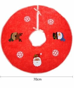 Petworld Store 1pc White Plush Christmas Tree Skirts Fur Carpet Merry Christmas Decoration For Home Natal Natal Tree Skirts New Year Decoration Christmas Decorations