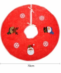 Petworld Store 1pc White Plush Christmas Tree Skirts Fur Carpet Merry Christmas Decoration For Home Natal Natal Tree Skirts New Year Decoration Christmas Decorations