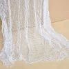 The American Store 1PC Gauze Sheer Gauze Element Yarn Roll Black And White Atmosphere Rendering Party Decor Halloween Decoration Halloween Decorations