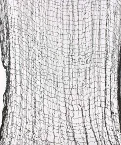 The American Store 1PC Gauze Sheer Gauze Element Yarn Roll Black And White Atmosphere Rendering Party Decor Halloween Decoration Halloween Decorations