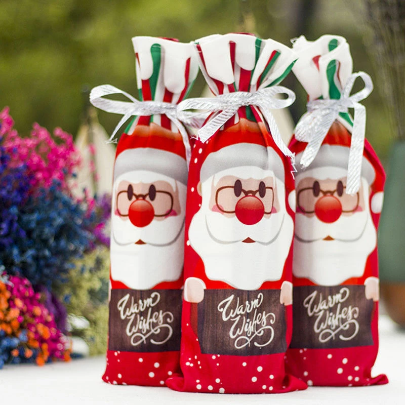 The American Store 1pcs AU Table Decor Dinner Party Red Wine Christmas Santa Tree Bottle Cover Bag Sets Bottle Decor For New Year Xmas Dinner Party 4 The American Store 1pcs AU Table Decor Dinner Party Red Wine Christmas Santa Tree Bottle Cover Bag Sets Bottle Decor For New Year Xmas Dinner Party