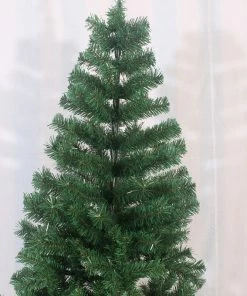 The American Store 2.1M Artificial Green Pine Christmas Tree Indoor Outdoor Home Garden Christmas Decoration 2019New Year Home Deror Christmas Tree Christmas Decorations