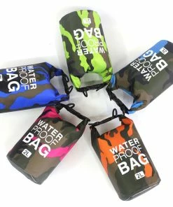 Ltour Store Military Clothing & Accessories 2/5/10/15L Outdoor Camouflage Waterproof Dry Bags Portable Rafting Diving Dry Bag Sack PVC Swimming Bags For River Trekking