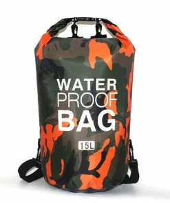 Ltour Store Military Clothing & Accessories 2/5/10/15L Outdoor Camouflage Waterproof Dry Bags Portable Rafting Diving Dry Bag Sack PVC Swimming Bags For River Trekking