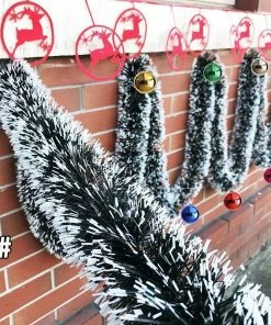 Lemo_House Store 2 M Christmas Decorations Ribbon Garland Christmas Tree Ornaments Christmas Tree Ornaments Party Supplies #11040 16 Lemo_House Store 2 M Christmas Decorations Ribbon Garland Christmas Tree Ornaments Christmas Tree Ornaments Party Supplies #11040