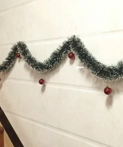 Lemo_House Store 2 M Christmas Decorations Ribbon Garland Christmas Tree Ornaments Christmas Tree Ornaments Party Supplies #11040 23 Lemo_House Store 2 M Christmas Decorations Ribbon Garland Christmas Tree Ornaments Christmas Tree Ornaments Party Supplies #11040