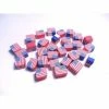 Andreascrafts 20 Fimo Polymer Clay Square Beads American USA Flag Stars Red Blue Accessories
