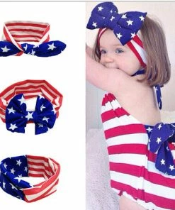 Online American Store 2016 New Infant Toddle Baby Kids Girls Children Rabbit Ears Hair Band Bow Twist Head Wrap Turban Knot Flag Headband 4th Of July 13 Online American Store 2016 New Infant Toddle Baby Kids Girls Children Rabbit Ears Hair Band Bow Twist Head Wrap Turban Knot Flag Headband 4th Of July