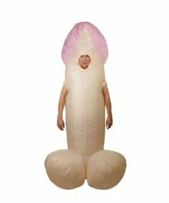 The American Store Halloween Costumes 2017 Adult Halloween Costume For Men Women Sexy Inflatable WILLY Penis Costume Costumes Dick Jumpsuit Funny Cosplay Dress