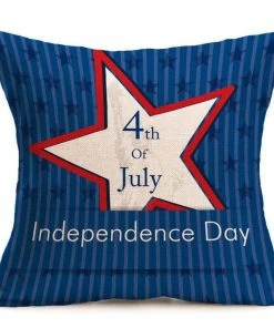 Onlineamericanstore 2017 New Vintage American Flag PillowCases Decorative Throw Pillow Home Decorative Throw Pillow Case Vintage