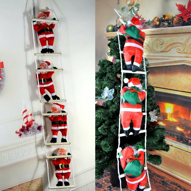 The American Store Christmas Decorations 2018 Christmas Christmas Pendant Ladder Christmas Santa Claus Doll Tree New Year Decorations Drop Ornaments 9 The American Store Christmas Decorations 2018 Christmas Christmas Pendant Ladder Christmas Santa Claus Doll Tree New Year Decorations Drop Ornaments