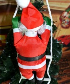 Welcome To My House Store Christmas Ornaments 2018 Christmas Christmas Pendant Ladder Christmas Santa Claus Doll Tree New Year Decorations Drop Ornaments